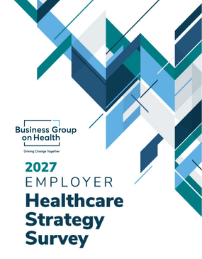 2027 Employer Healthcare Strategy Survey Cover
