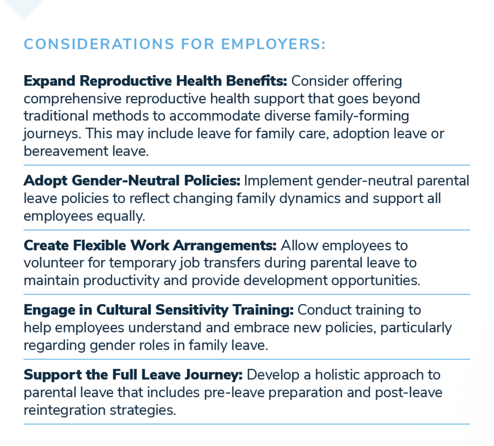 Family Forming Benefits