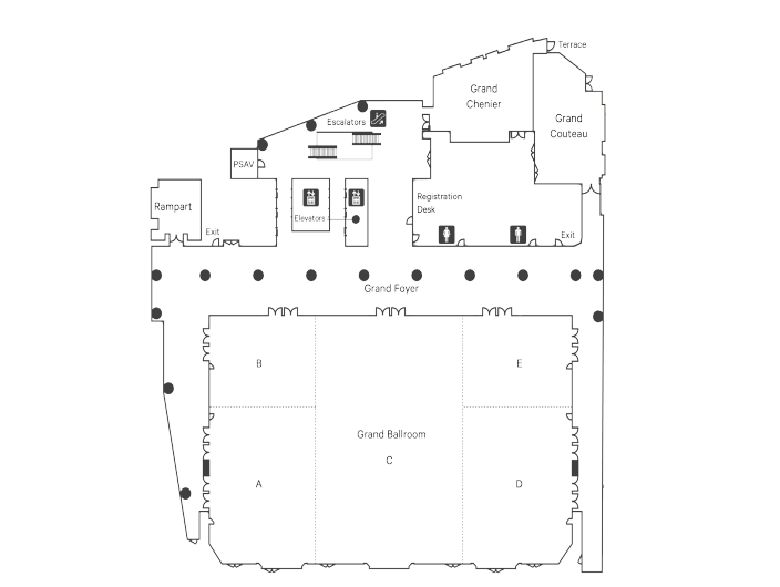 Sheraton Fifth Floor Floor Plan