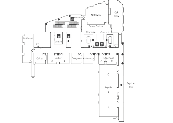 Sheraton Fourth Floor Floor Plan