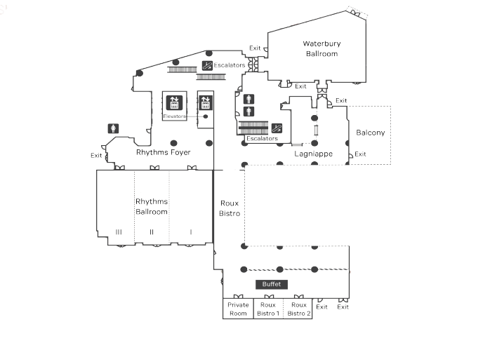 Sheraton Second Floor Floor Plan
